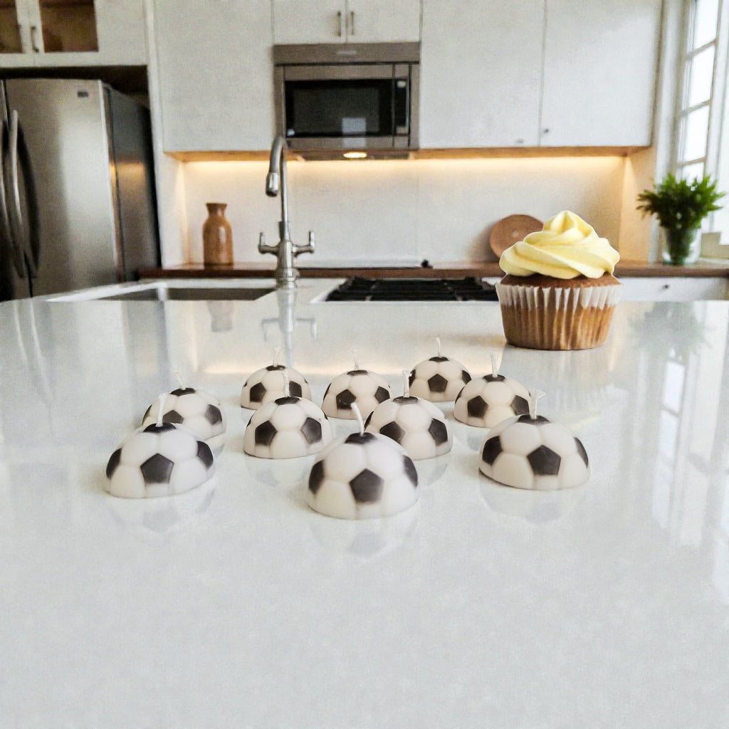 Soccer Ball Birthday Candles