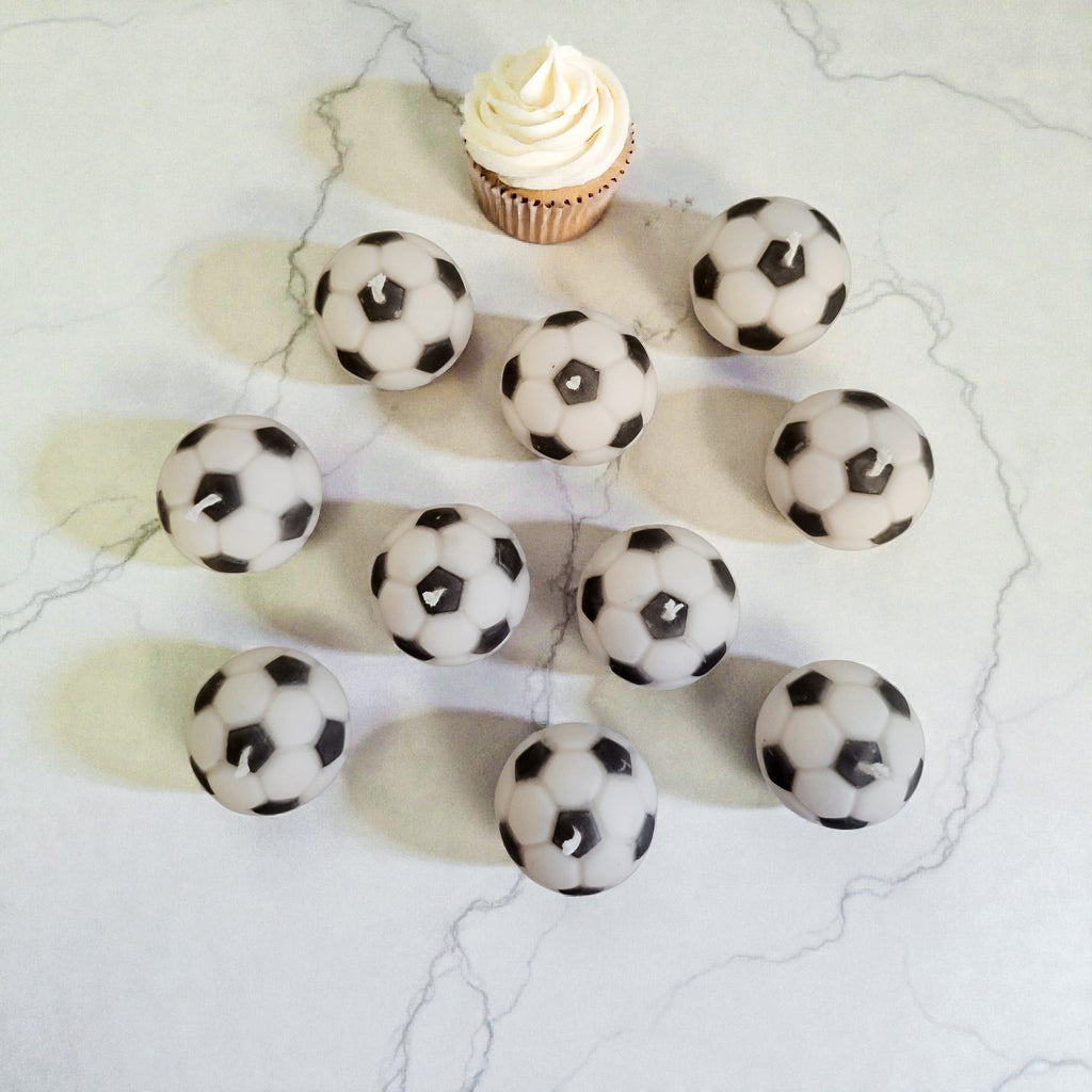 Soccer Ball Birthday Candles